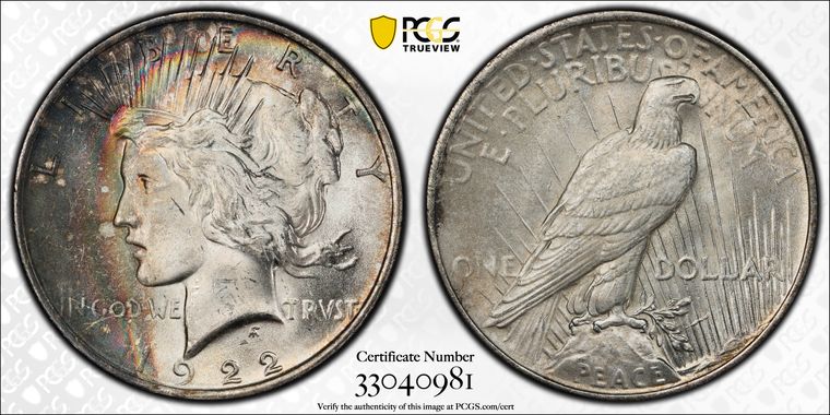 Cert 33040981 - Coin Image