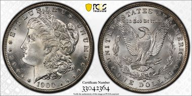 1900-O $1 MS66