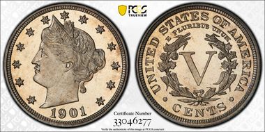 1901 5C PR67DCAM