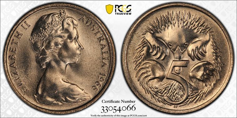 Cert 33054066 - Coin Image