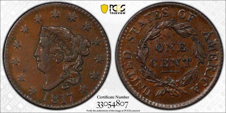 Cert 33054807 - Coin Image