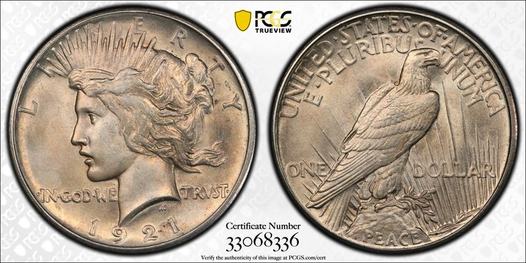 Cert 33068336 - Coin Image