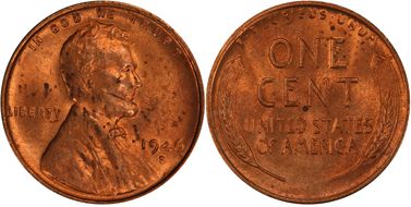 1946-S 1C Inverted MM, FS-501 MS63RD