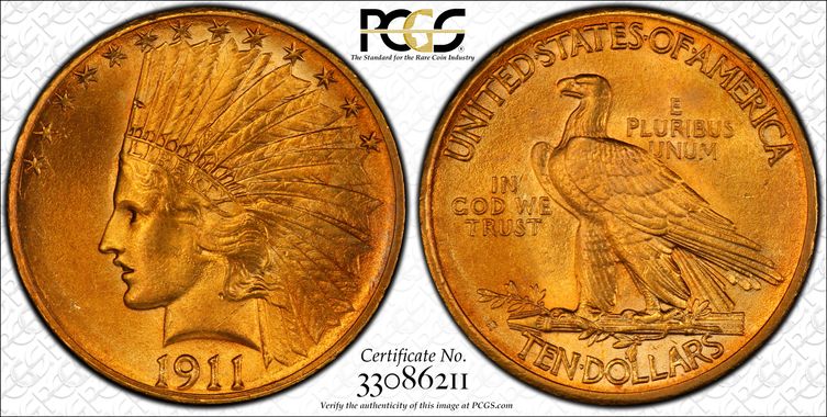 Cert 33086211 - Coin Image