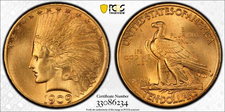 Cert 33086234 - Coin Image