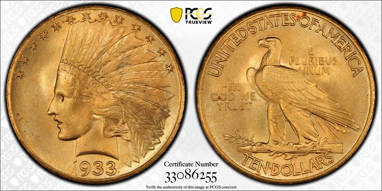 Cert 33086255 - Coin Image