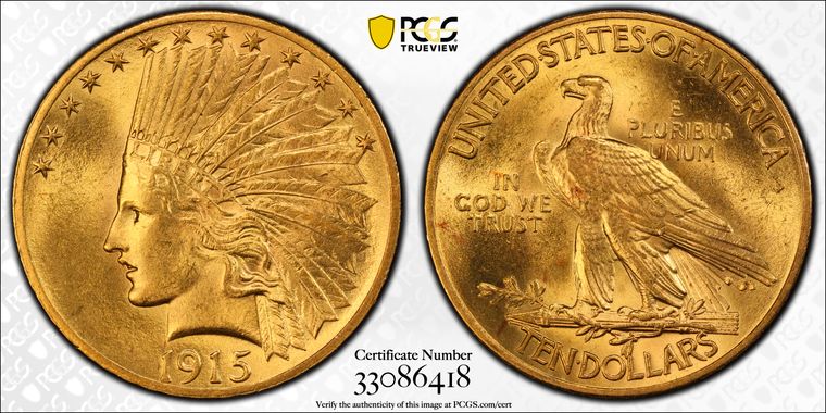 Cert 33086418 - Coin Image