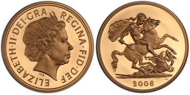 2006 £5 S-SE7 St. George PR69DCAM