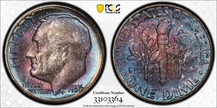 Cert 33103364 - Coin Image