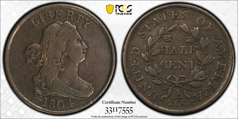 Cert 33117555 - Coin Image