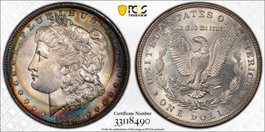 1888 $1 MS64