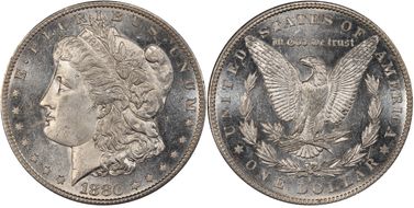 1880-S $1 MS63PL