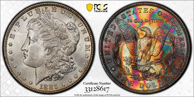 1885 $1 MS63