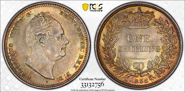 1836 Shil S-3835 MS64