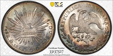 1881-Mo MH 8 R Mo66 MS64+