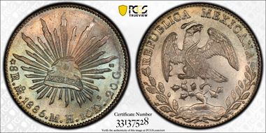 1885-Mo MH 8 R Mo70 MS65