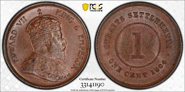 1904 1C AU58BN
