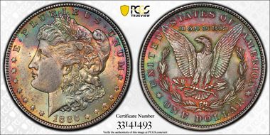 1886 $1 MS63