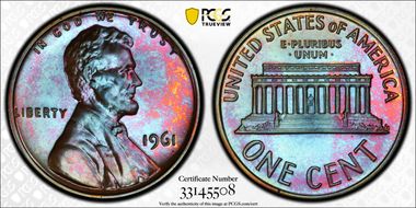 1961 1C PR67BN