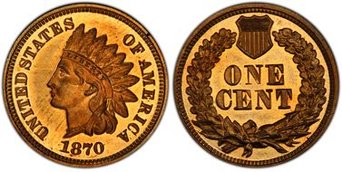 1870 1C PR66CAM