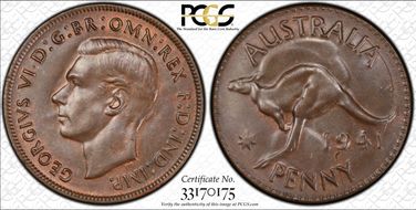 1941 K.G (p) 1D KM-36 MS64BN