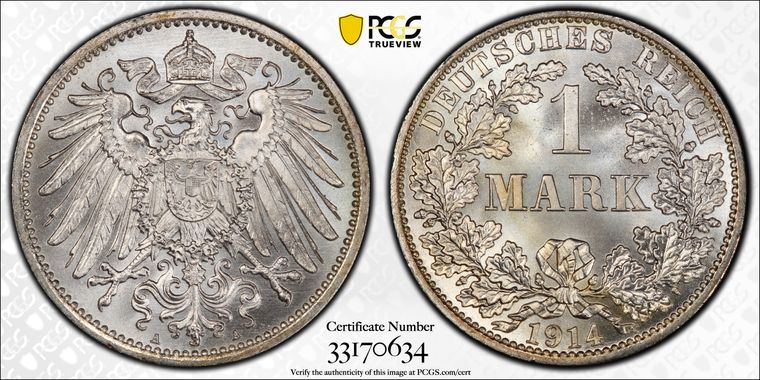 Cert 33170634 - Coin Image