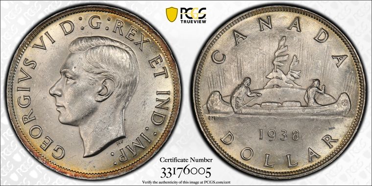 Cert 33176005 - Coin Image