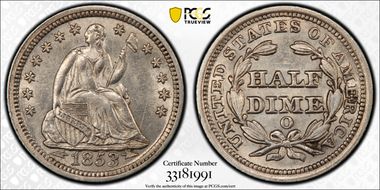 1853-O H10C Arrows AU58