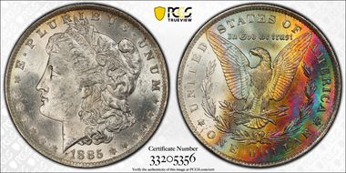 1885-O $1 MS63