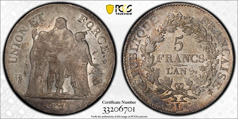 Cert 33206701 - Coin Image