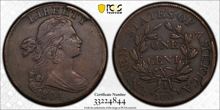 Cert 33224844 - Coin Image