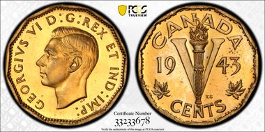 1943 5C Tombac SP65