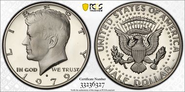 1979-S 50C Type 1 PR70DCAM