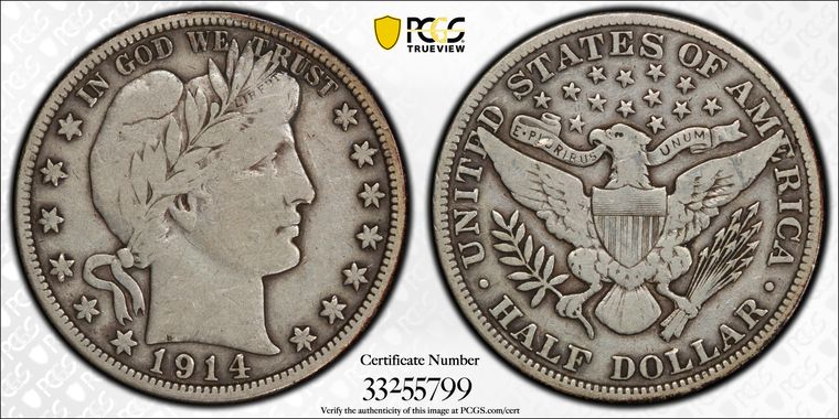 Cert 33255799 - Coin Image