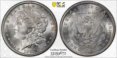1887-O $1 MS65