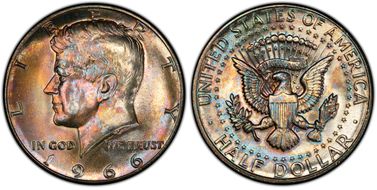 1966 50C DDO FS-101 MS66