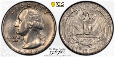 1965 25C DDO, FS-101 MS62