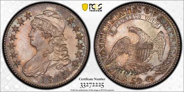 1815/2 50C MS64+
