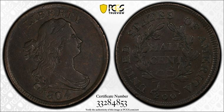 Cert 33284853 - Coin Image