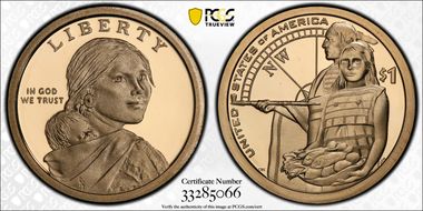 2014-S $1 Native American PR70DCAM