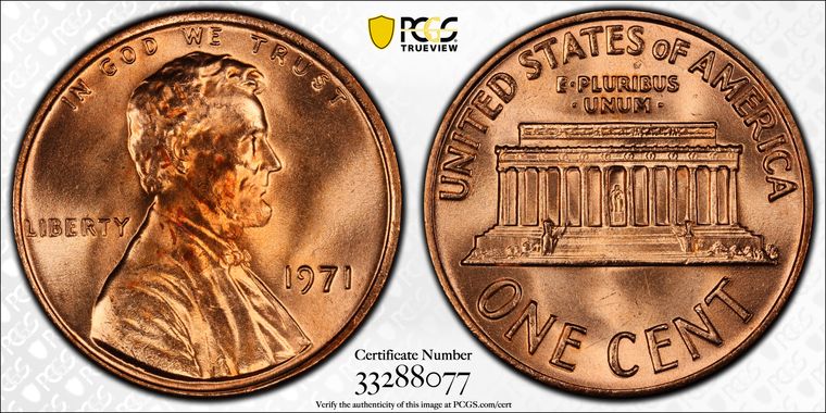 Cert 33288077 - Coin Image