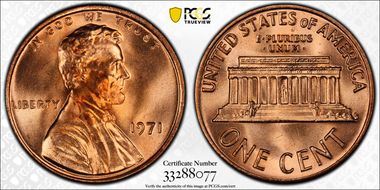 1971 1C MS67RD