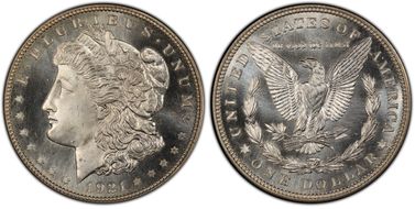 1921 $1 Zerbe Special Strike SP66