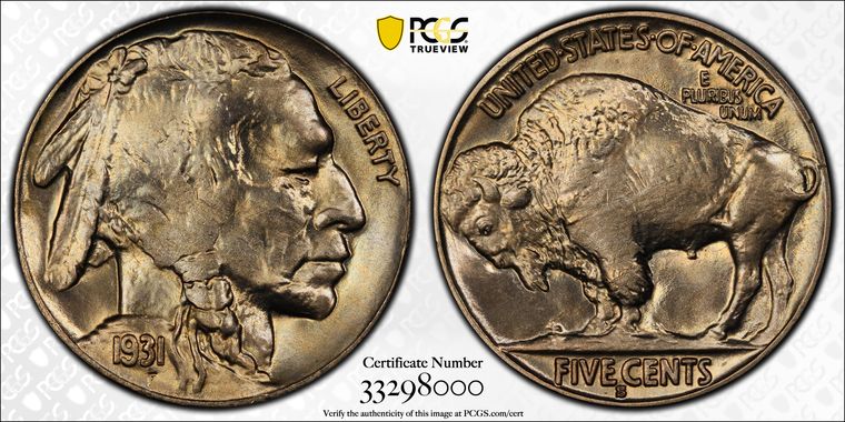 Cert 33298000 - Coin Image