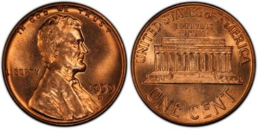 1959-D 1C MS67RD
