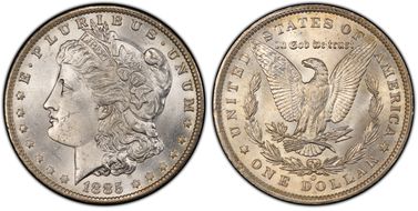 1885-O $1 MS64