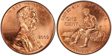 2009 1C Lincoln-Formative Years DDR, FS-801 MS65RD