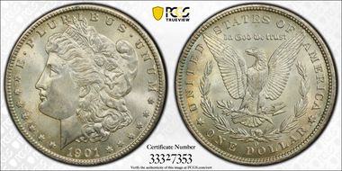 1901-O $1 MS65