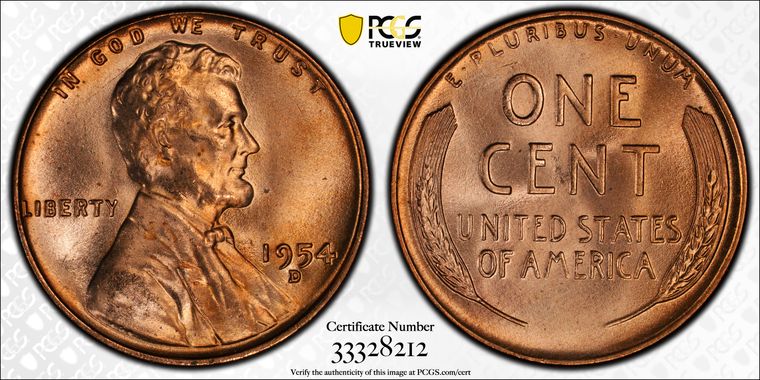 Cert 33328212 - Coin Image