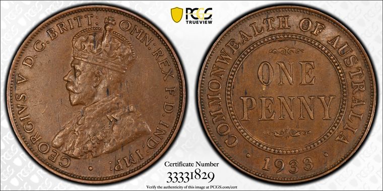 Cert 33331829 - Coin Image